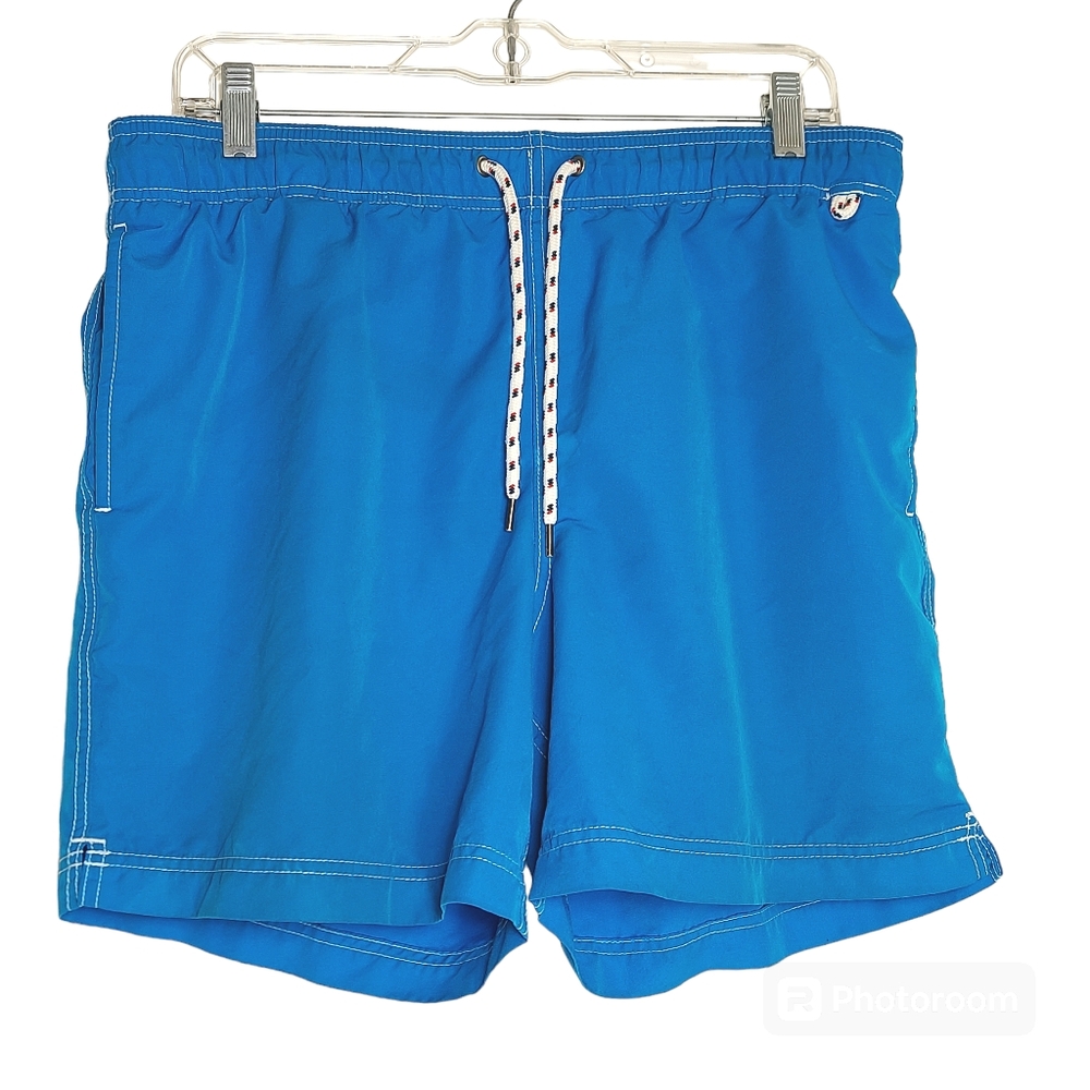 Blue Lands End Men's Swim Shorts